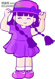 探索104張小女孩漫畫矢量圖設計素材 高清AI模板資源與應用指南